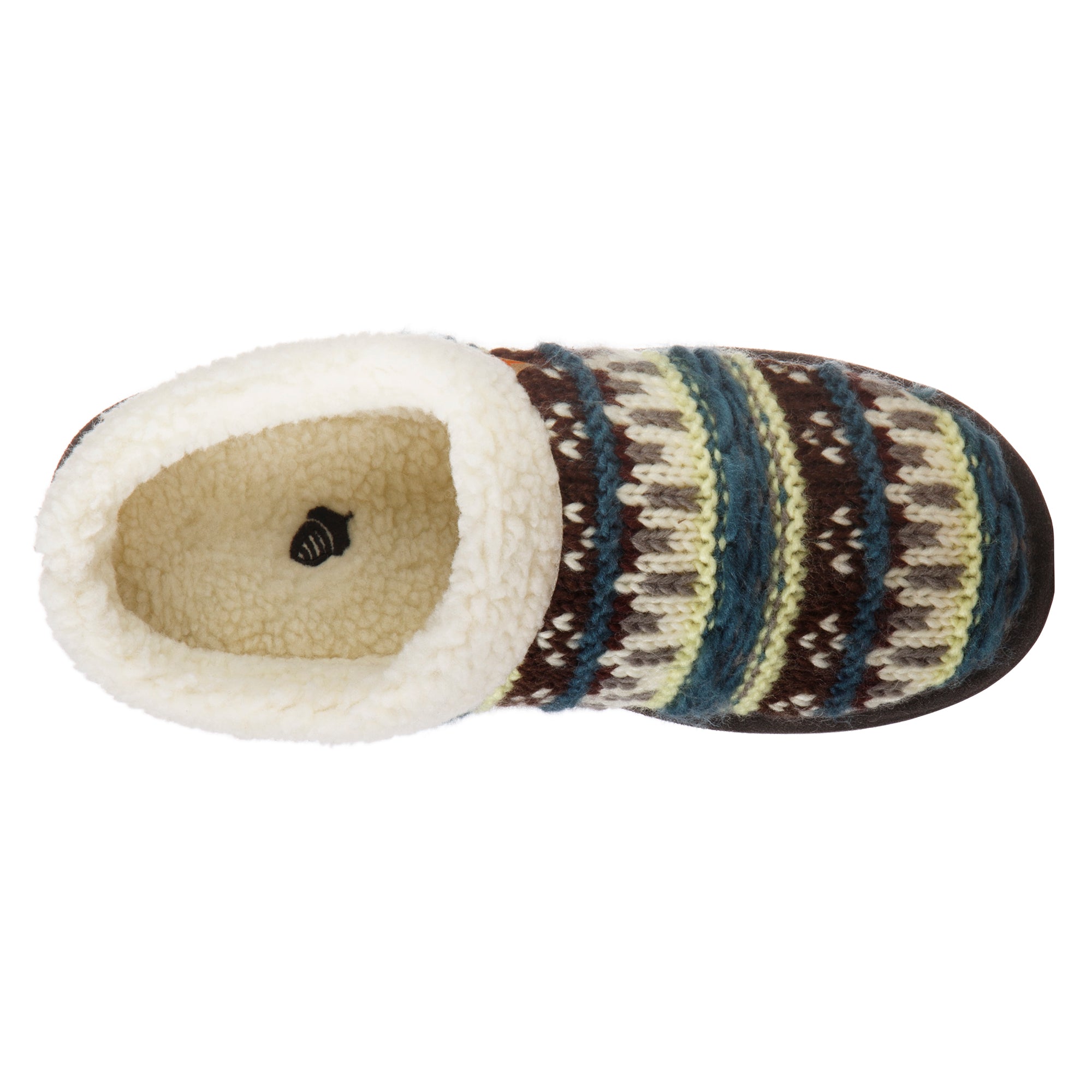 Dearfoam fair isle online slippers