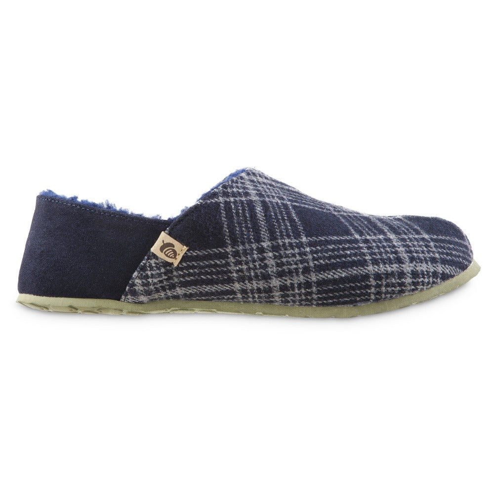 Men's Parker Plaid Sustainable Clog Slipper with BLOOM® Algae Outsole