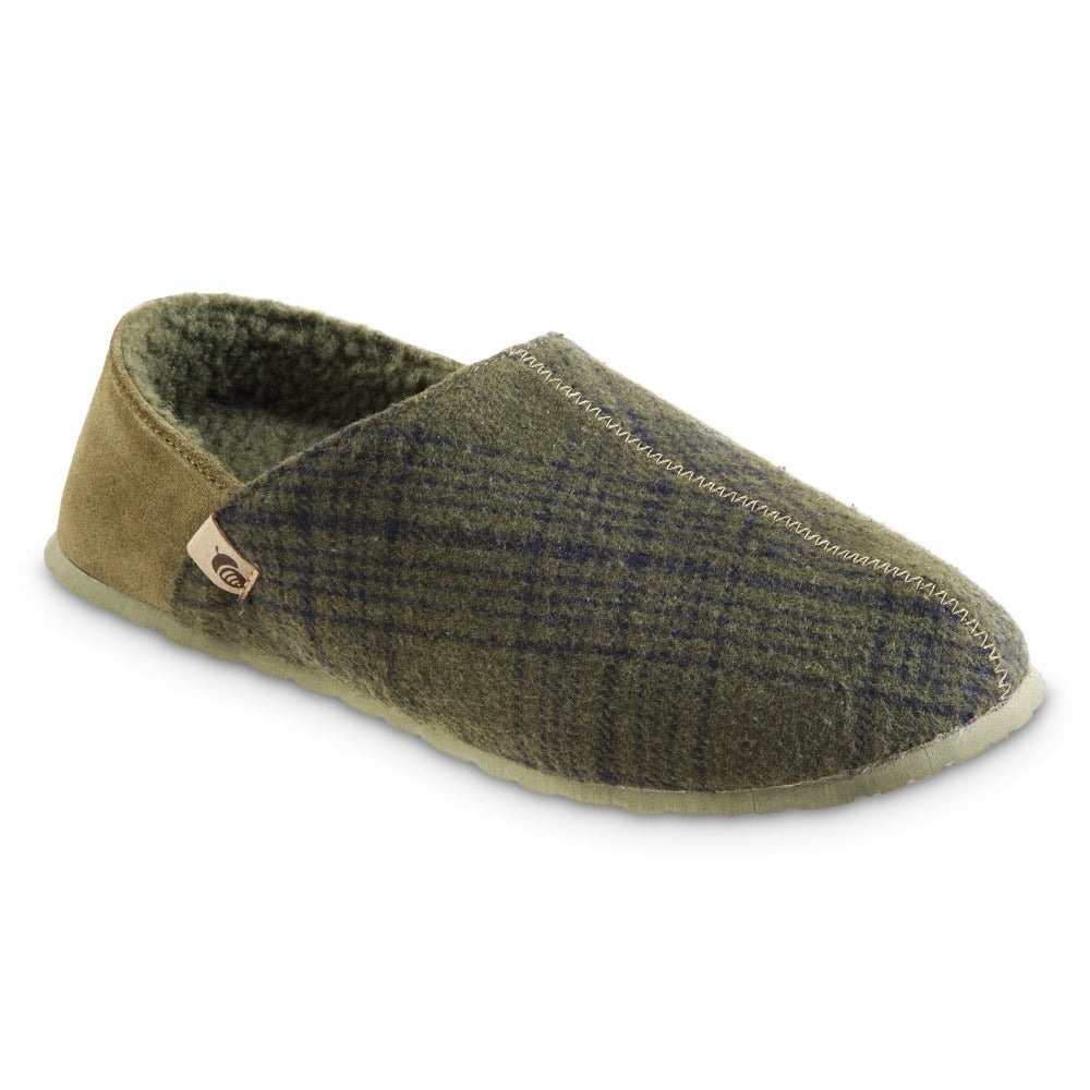 Mens store plaid slippers