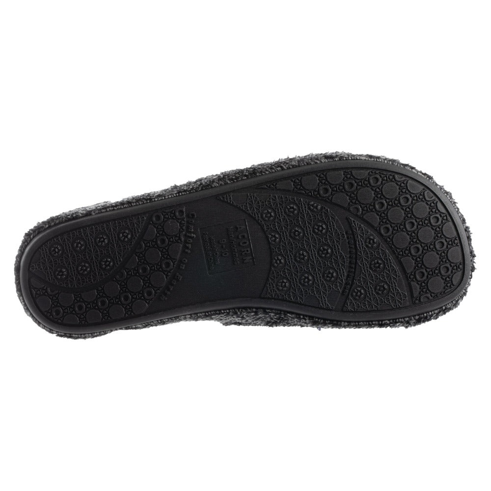 Men's Spa Adjustable Slide Slipper Indoor/Outdoor Sole